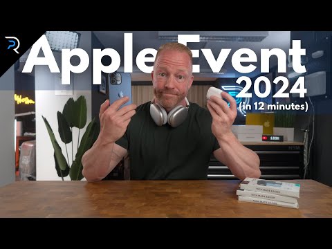 Apple Event Recap in 12 Minutes! (iPhone 16 lineup, Apple Watch 10, new Airpods, and more)