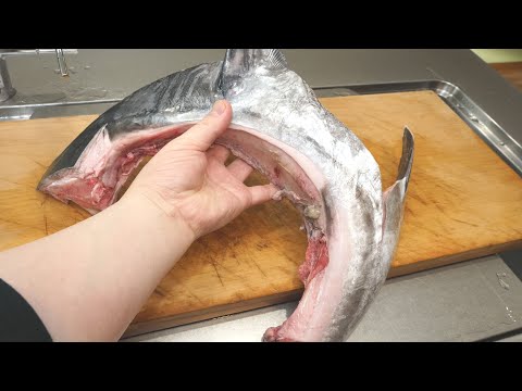 マグロのカマの煮つけの作り方（あら煮）