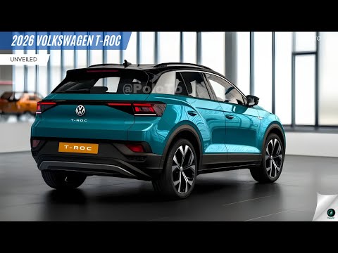 2026 Volkswagen T-Roc Unveiled - the most anticipated vehicle in the small SUV lineup!