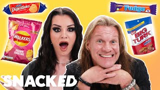 Chris Jericho and Saraya Swap Favorite Snacks | Snacked