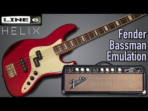 Bass Guitar Presets for HX Stomp: Vintage Fender Bassman