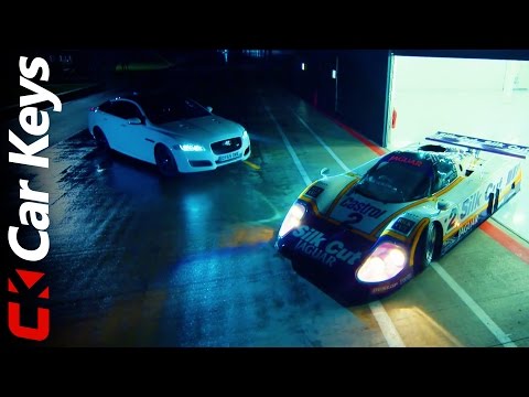 Le Mans winner Andy Wallace gets in-depth with the Jaguar XJR’s headlights