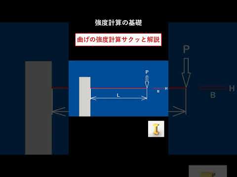 曲げ強度計算をサクッと解説