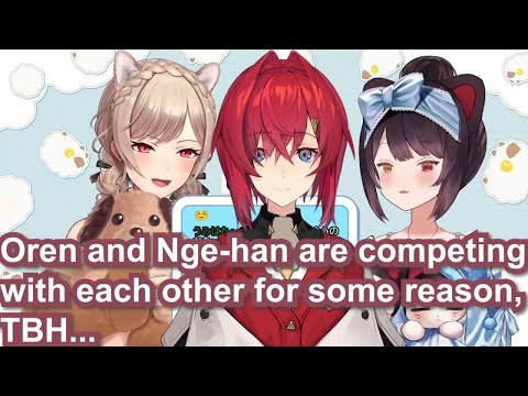 Furen E Lustario & Inui Toko talk about Ange Katrina【Eng Sub / FureToko / Yuri / Nijisanji】