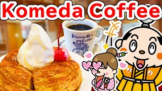 The best Japanese coffee shop with many fans! Komeda Coffee! Originated in Japan!