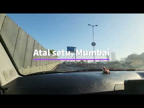 Atal Setu - Shri Atal Bihari Vajpayee Trans Harbour Link - #atalsetubridge #atalsetu  #mumbai #asmr