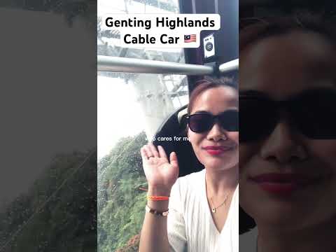 Experiencing Cable Car #gentinghighland #travel #ofwlife #malaysia