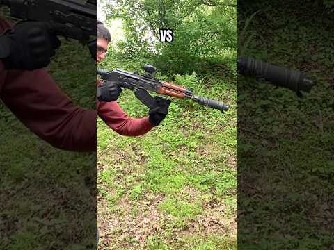 Suppressed AK47 Supersonic VS Subsonic (Throwback)