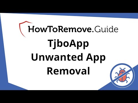 TjboApp Unwanted Application Removal