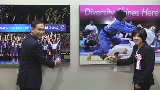 報道写真展始まる 御嶽山噴火や五輪、Ｗ杯