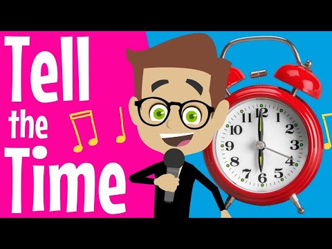 What's the Time Song? Learn to tell the time with this fun kid's song!