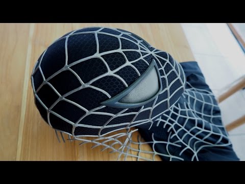 Creating the Spider-Man Black Suit Symbiote Mask