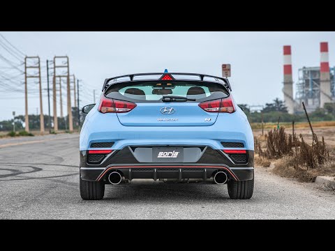 Borla Exhaust for the 2019-2022 Hyundai Veloster N