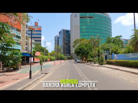 Bandra Kurla Complex, Mumbai - 4K | India’s🇮🇳 Modern Business District - 2022