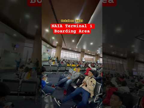 NAIA Terminal 1 this October 2023 | Ninoy Aquino Terminal 1