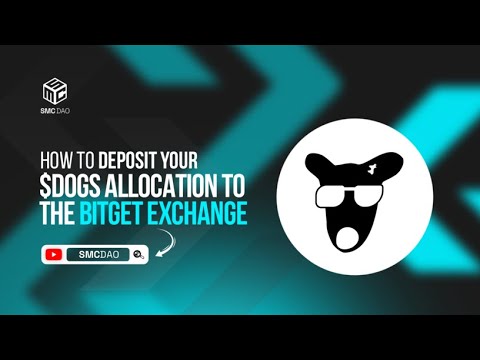 How To Deposit Your $Dogs Allocation To The Bitget Exchange