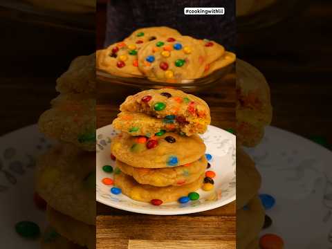 ASMR M&M Cookies #shorts