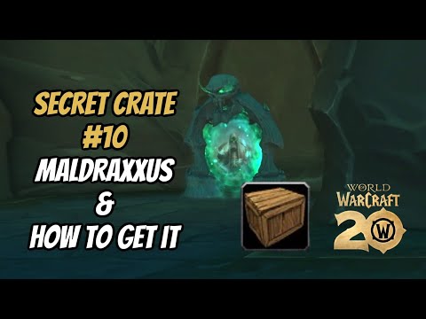 HOW TO FIND SECRET CRATE #11 GHOSTLY RANSOM NOTE FOR THE 20TH ANNIVERSARY IN WOW