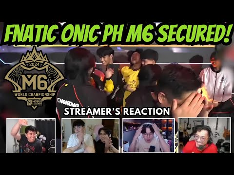 Fnatic Onic PH Is The First PH Representative For M6! Streamer's Reaction!