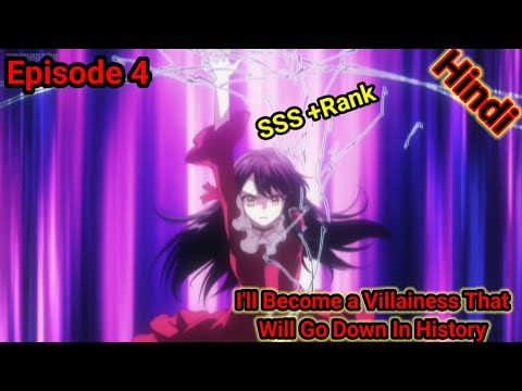 I'll Become a Villainess That Will Go Down In History Ep 4 Explain In Hindi | New! LAPRUSS