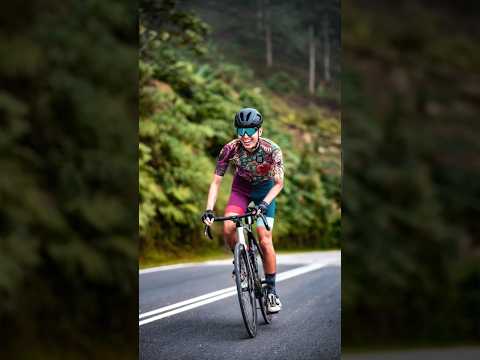 Climbing with an aero bike.