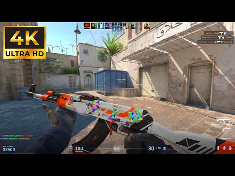 Counter Strike 2 Ranked Gameplay 4K (No Commentary)