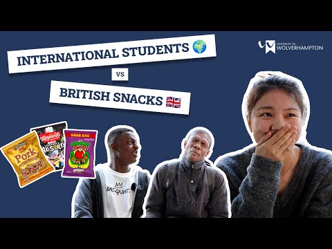 International Students vs British Snacks