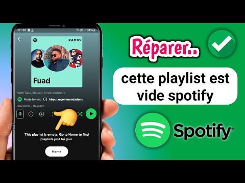 comment résoudre le problème de Spotify, cette playlist est vide | Cette playlist est vide spotify