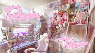 ROOM　TOUR【ゆめかわいいを詰め込んだお部屋紹介】デスク紹介( *´艸｀)さくっと今の机を紹介します！かわいいが好きな部屋☆