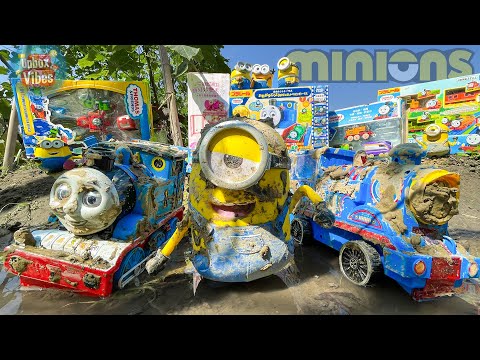 Satisfying with Unboxing CLEAN UP Muddy DESPICABLE ME 4  🍌 THOMAS & FRIENDS Toys