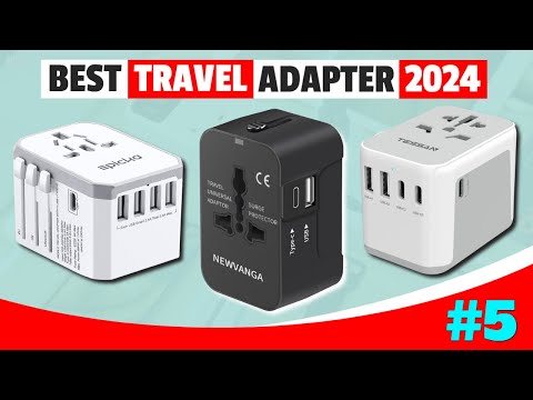 Best Travel Adapter Of 2024 | Top 5 Universal Travel Adapters Review