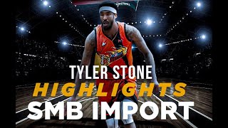 PBA UPDATE TYLER STONE HIGHLIGHTS SMB SAN MIGUEL BEERMEN IMPORT | PBA COMMISSIONERS CUP 2023