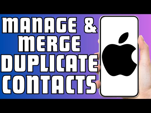 How To Manage Contacts and Merge Duplicates in iOS 18