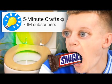 5 Minute Crafts in a Nutshell