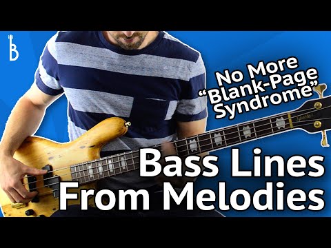 How To Write A Bass Line For An Existing Melody (No More 'Blank Page Syndrome')