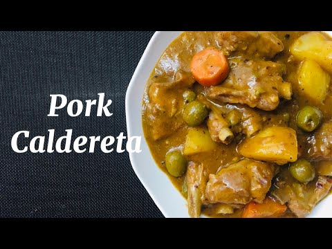 Easy Pork Caldereta recipe