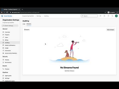 Azure DevOps Organizational Setting
