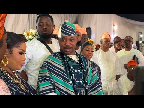 MC OLUOMO’S DAUGHTER’S WEDDING CEREMONY IN LAGOS