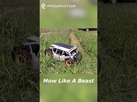 Mow Like a Beast with the Mowrator S1! #mower #rcmower #asmr #roboticmower #mowing