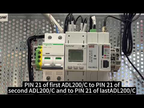 Acrel Electric | ADL200 Single Phase Energy Meter and AWT100 4G Gateway Wiring Operation Tutorial