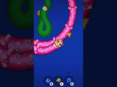 worms zone io.magic Best gameplay 🐍🪱#game #trending #trending #viral #shorts #gaming