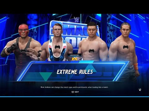 WWE 2K24 AWA Friday night smackdown: Harry vs Josh vs Paul vs Glen