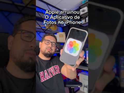 Como ajustar o aplicativo de fotos no iPhone no iOs18