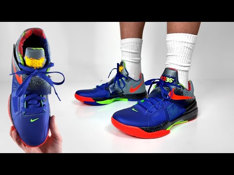 Nike Kd4 'Nerf' Review, On-Feet Look and Unboxing