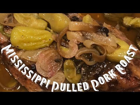 Mississippi Pulled Pork Pot Roast on the Camp Chef