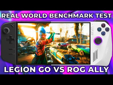 Legion Go VS ROG Ally | Real World Benchmark Test