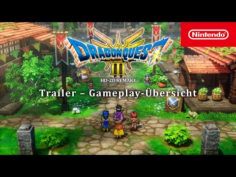 Dragon Quest III HD-2D Remake – Trailer – Gameplay-Übersicht (Nintendo Switch)