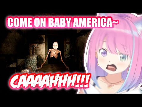 Luna Screams While Singing (U.S.A.) "Come On Baby America"