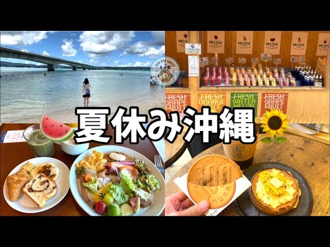 【VLOG】沖縄旅行🌈新大久保で夏グルメを堪能した夏休み！