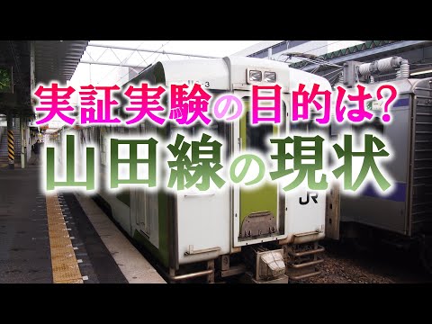 実証実験の目的は? 山田線の現状